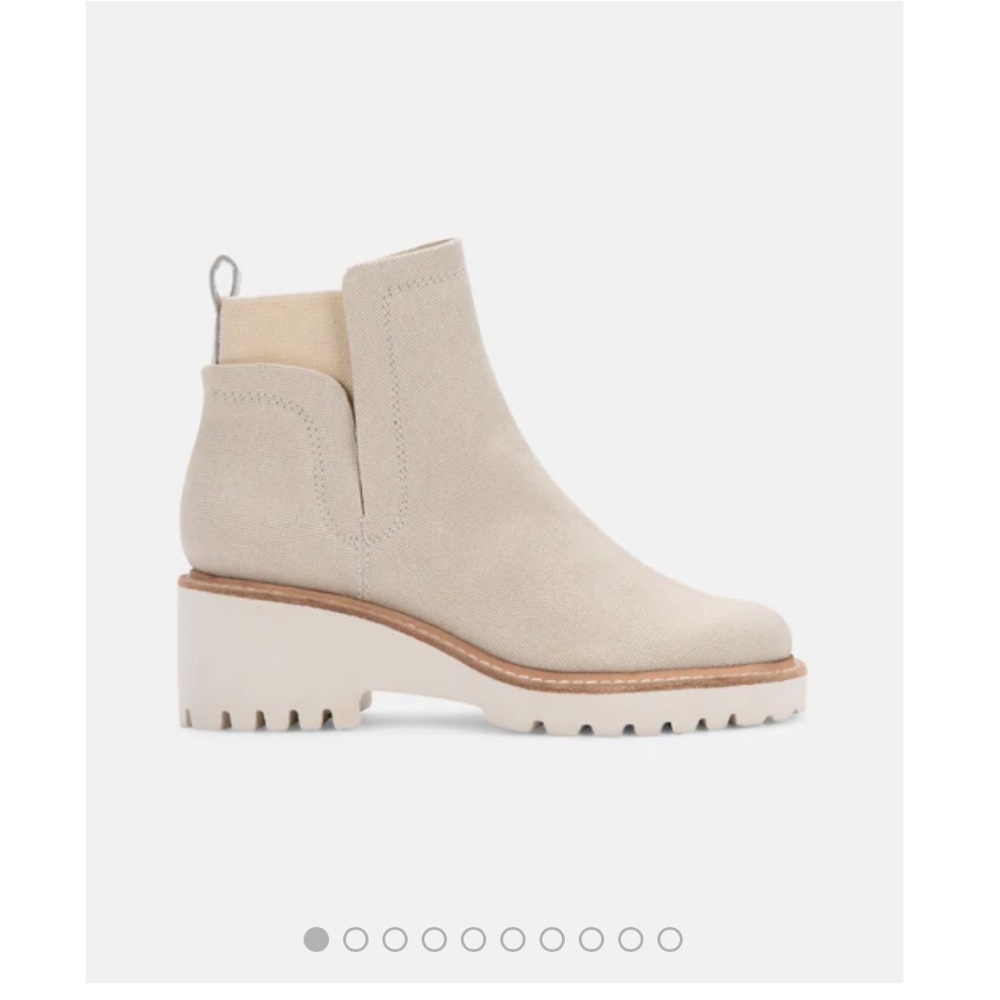 Dolce Vita Huey Booties in Sandstone. Size 8. Worn once